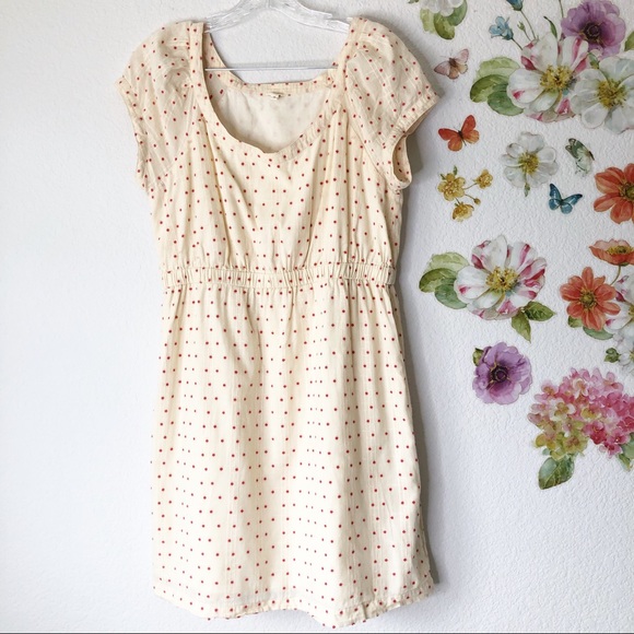 J. Crew Dresses & Skirts - J.crew tea stained polka dot dress